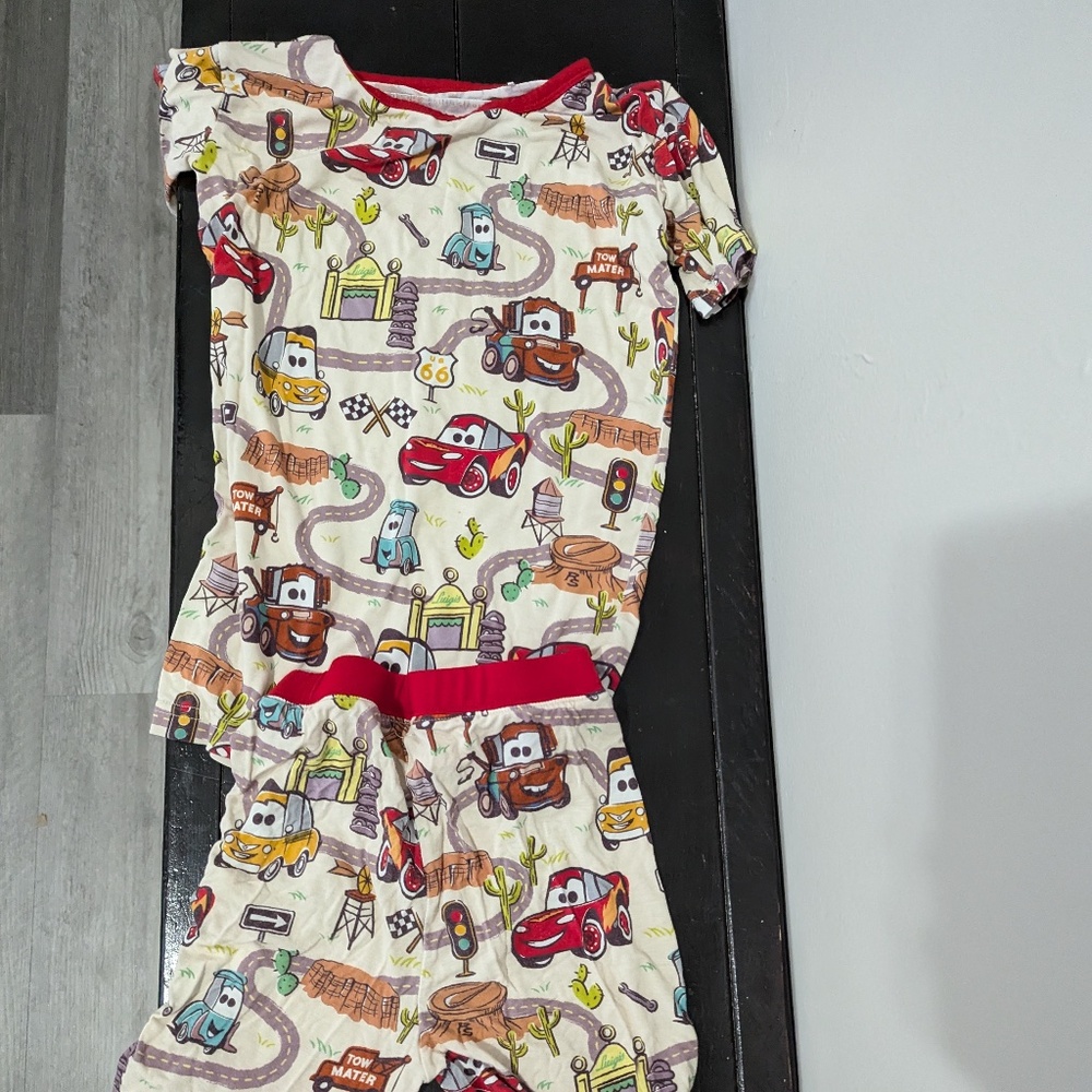 Little Sleepies Short Sleeve Set - Disney Cars